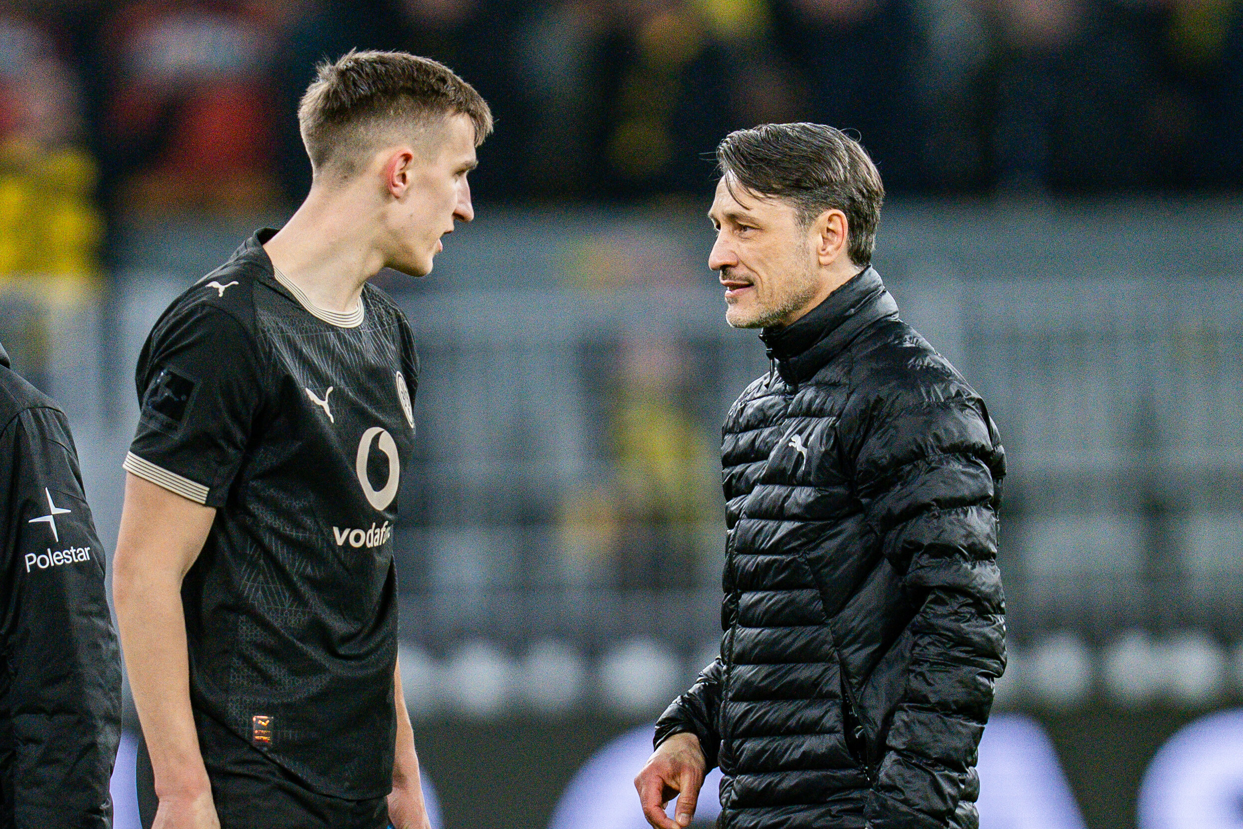 Nico Schlotterbeck und Niko Kovac