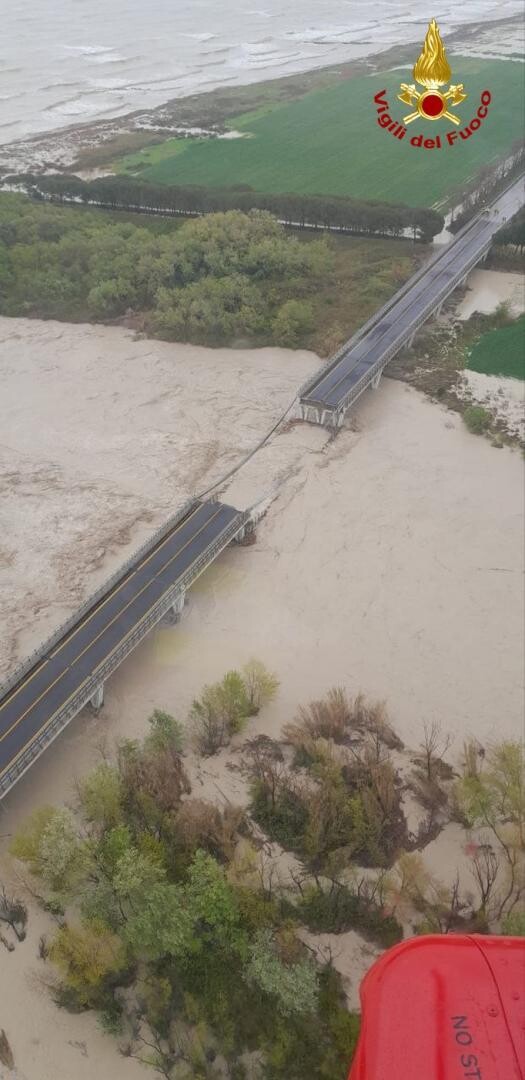 Brücke Straße Einsturz Italien