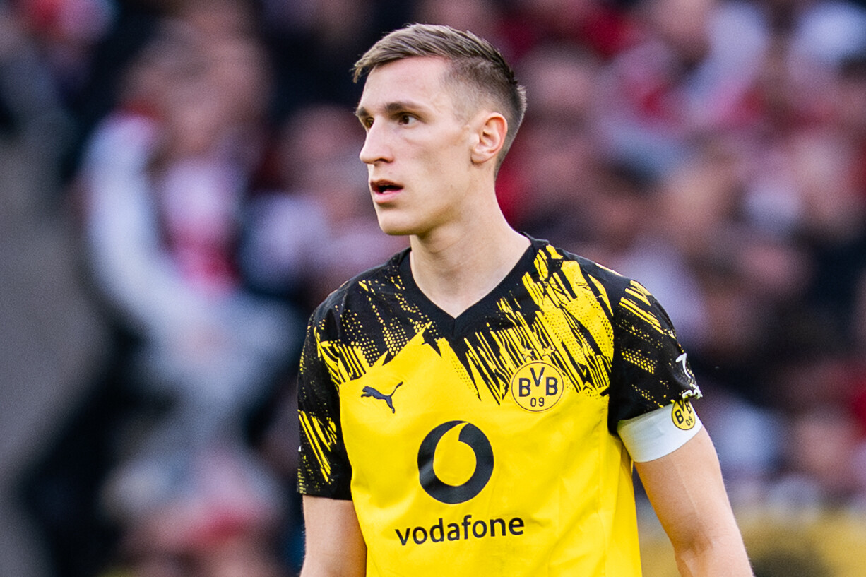 Nico Schlotterbeck im Spiel gegen VfB Stuttgart