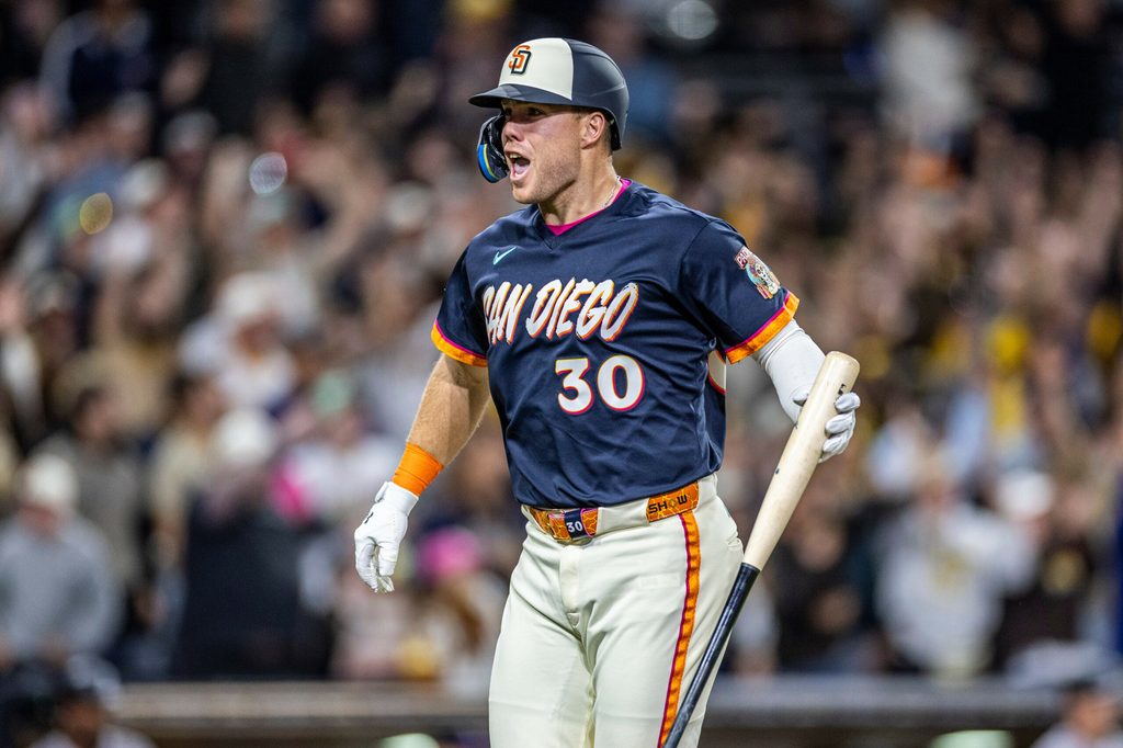 Gavin Sheets von den San Diego Padres