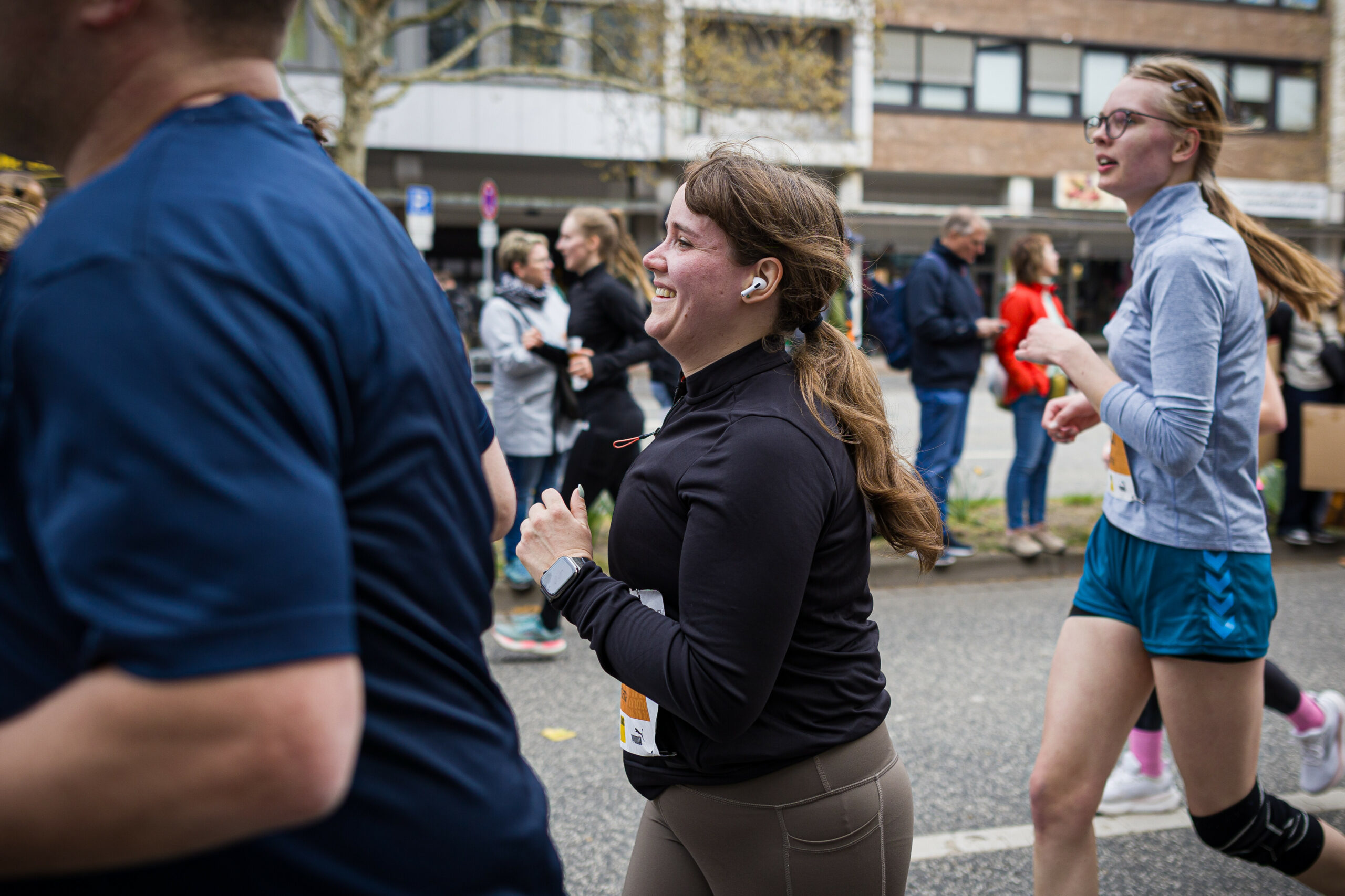 Ricarda Lang läuft beim Hannover Marathon 2026.