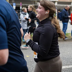 Ricarda Lang läuft beim Hannover Marathon 2026.