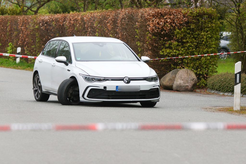 Beschädigtes Fahrzeug
