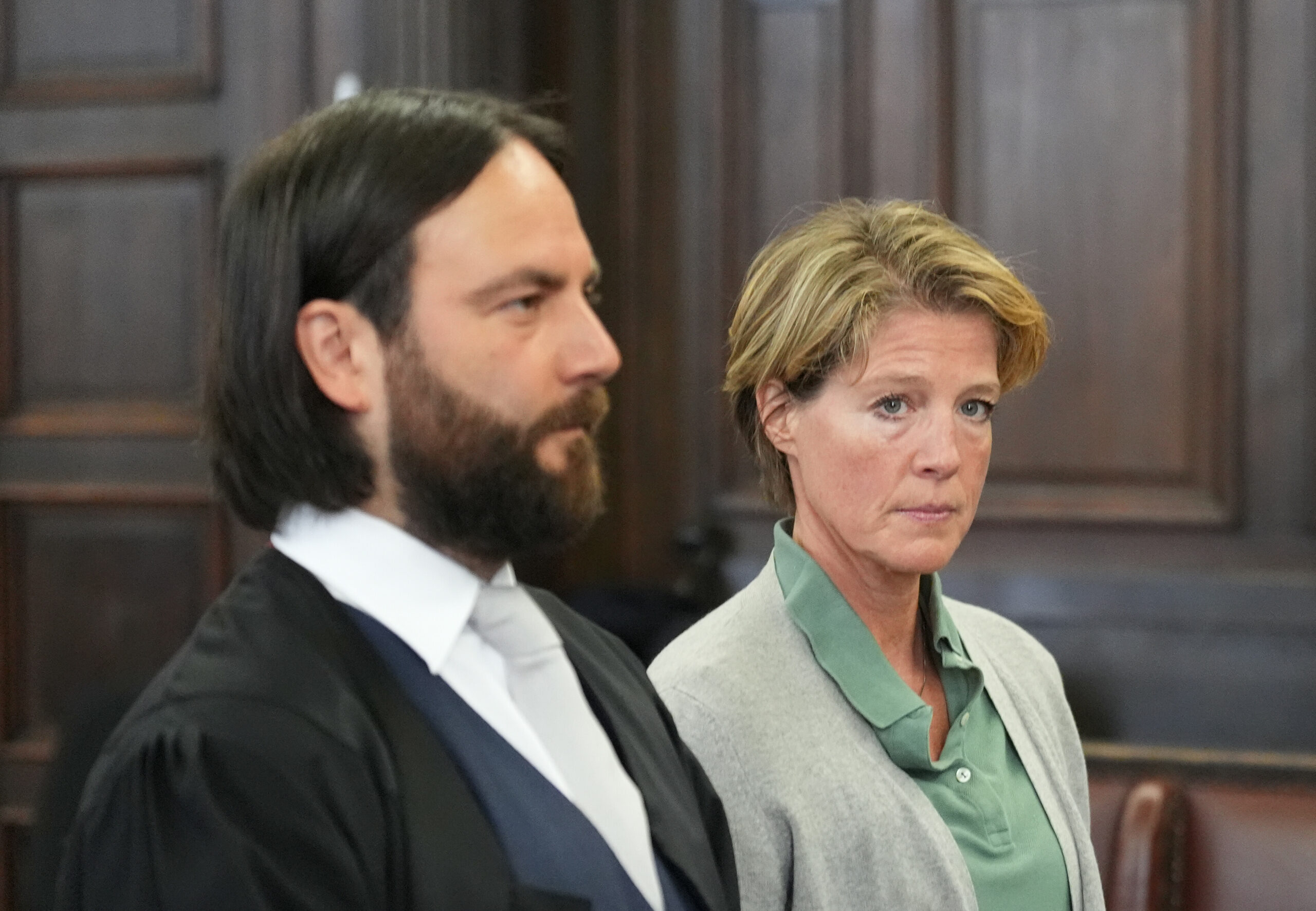 Christina Block und ihr Anwalt Ingo Bott.
