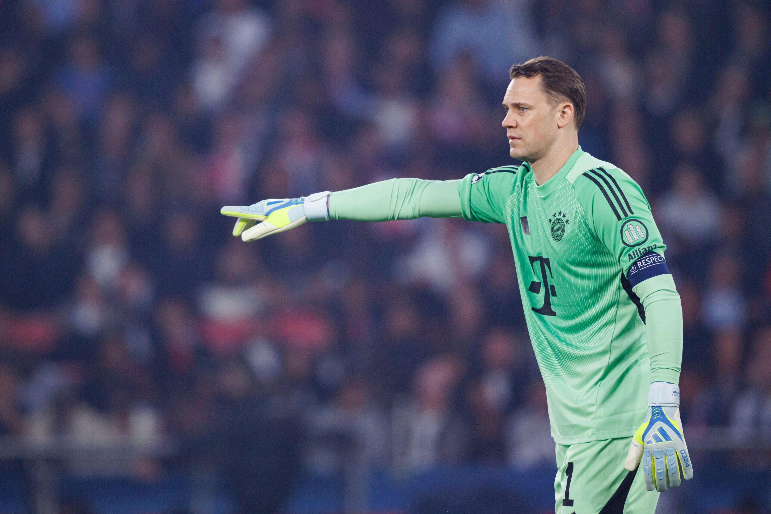 Manuel Neuer im Spiel gegen PSG