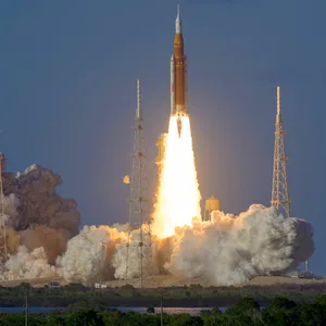 Start der Mond-Mission „Artemis 2“ in Cape Canaveral.