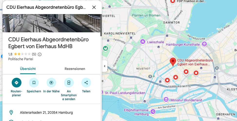 CDU-Eierhaus