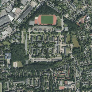 Das Gelände der Bundeswehr-Kaserne in Osdorf.