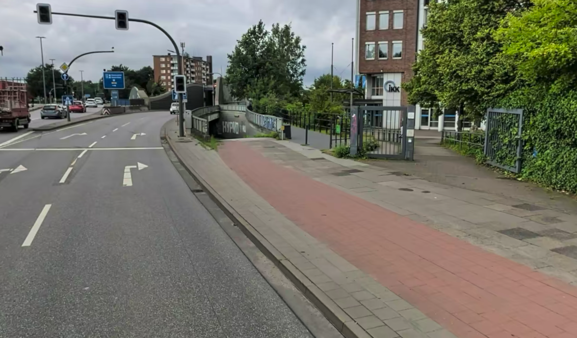 Der Fahrradtunnel an der Kieler Straße (Archivbild).
