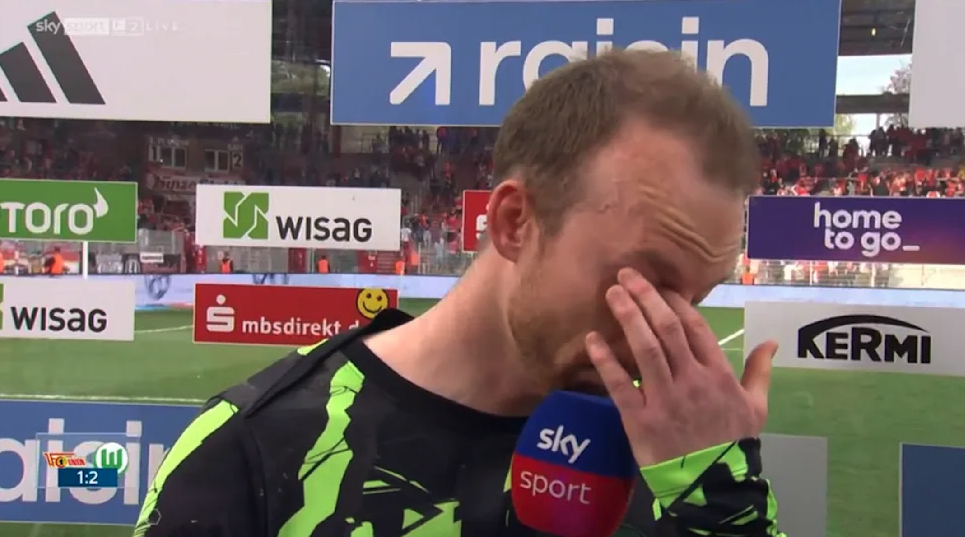 Maximilian Arnold weint im Sky-Interview