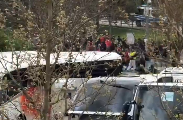 Stuttgarter Fans greifen Ultras des FC Bayern an