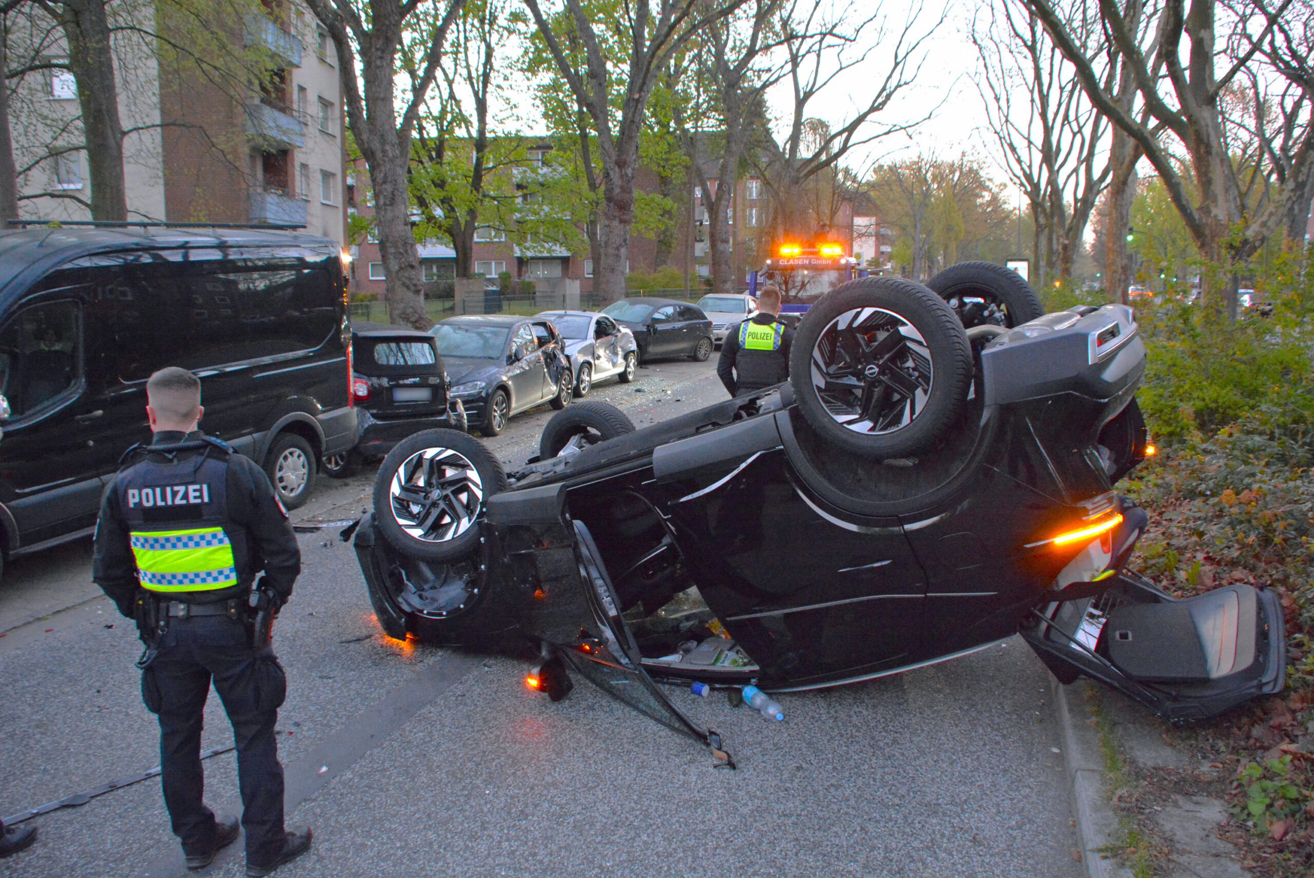 Unfall in Horn