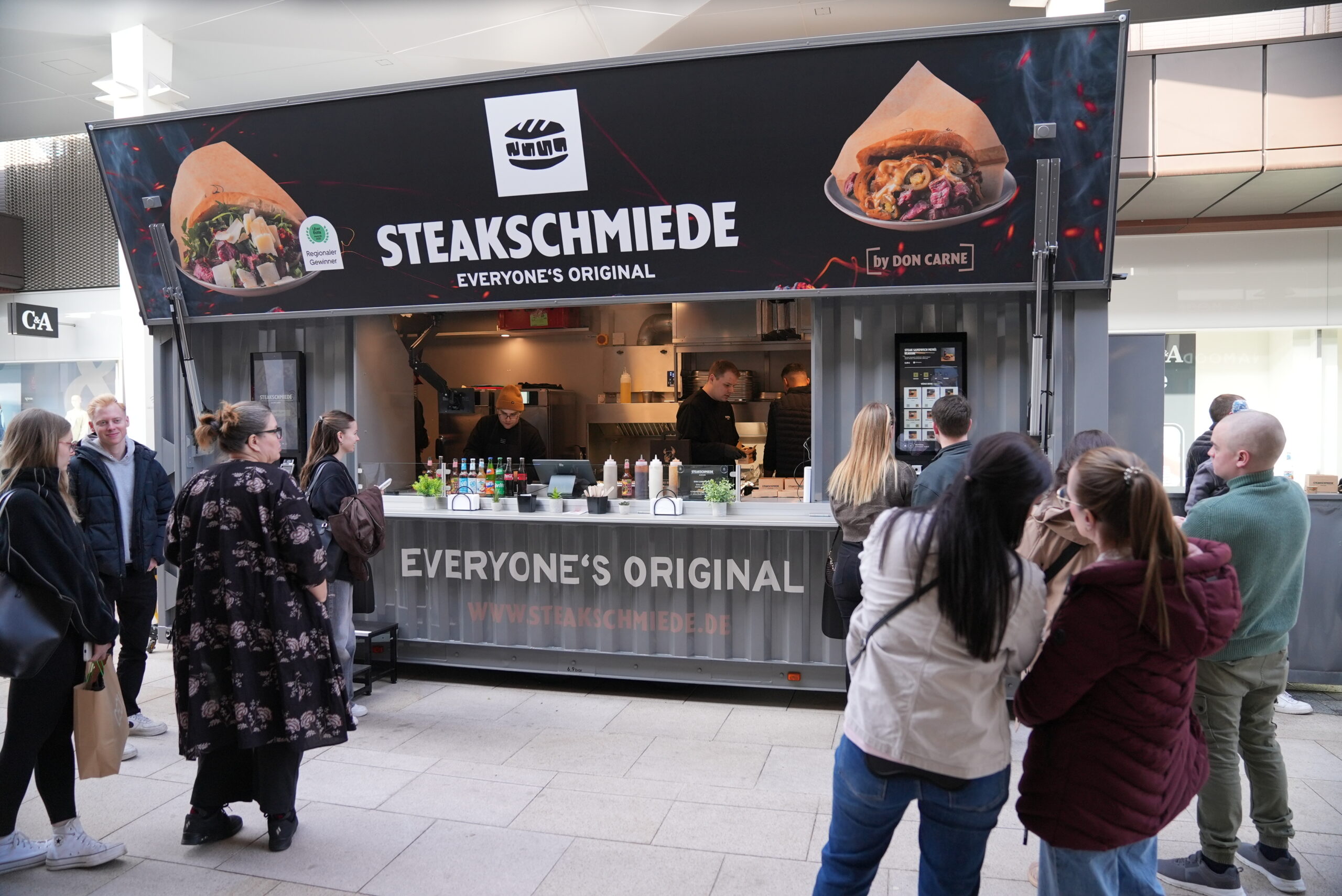 Die „Steakschmiede“ in Bochum – ein Foodtruck kommt bald auch nach Hamburg.