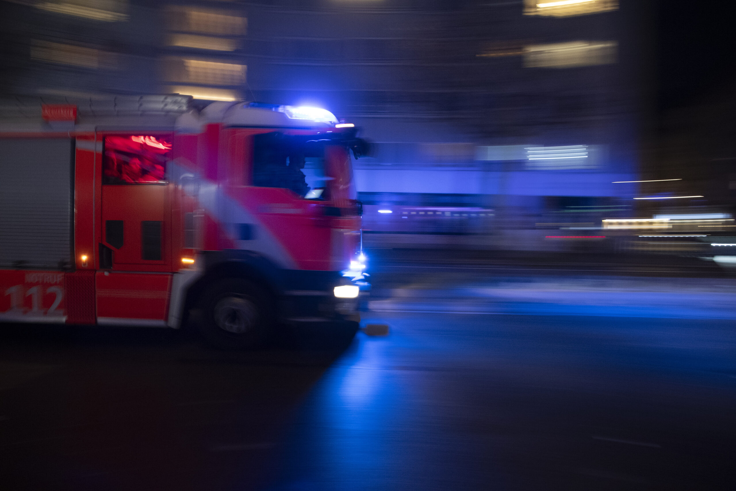 Einsatz der Feuerwehr