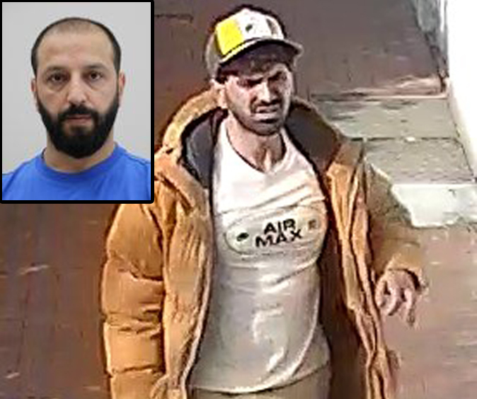Zwei Fotos von zwei Männern. Einer hat kurzes Haar und ein blaues T-Shirt. Der andere trägt eine Cap und eine beige Jacke.
