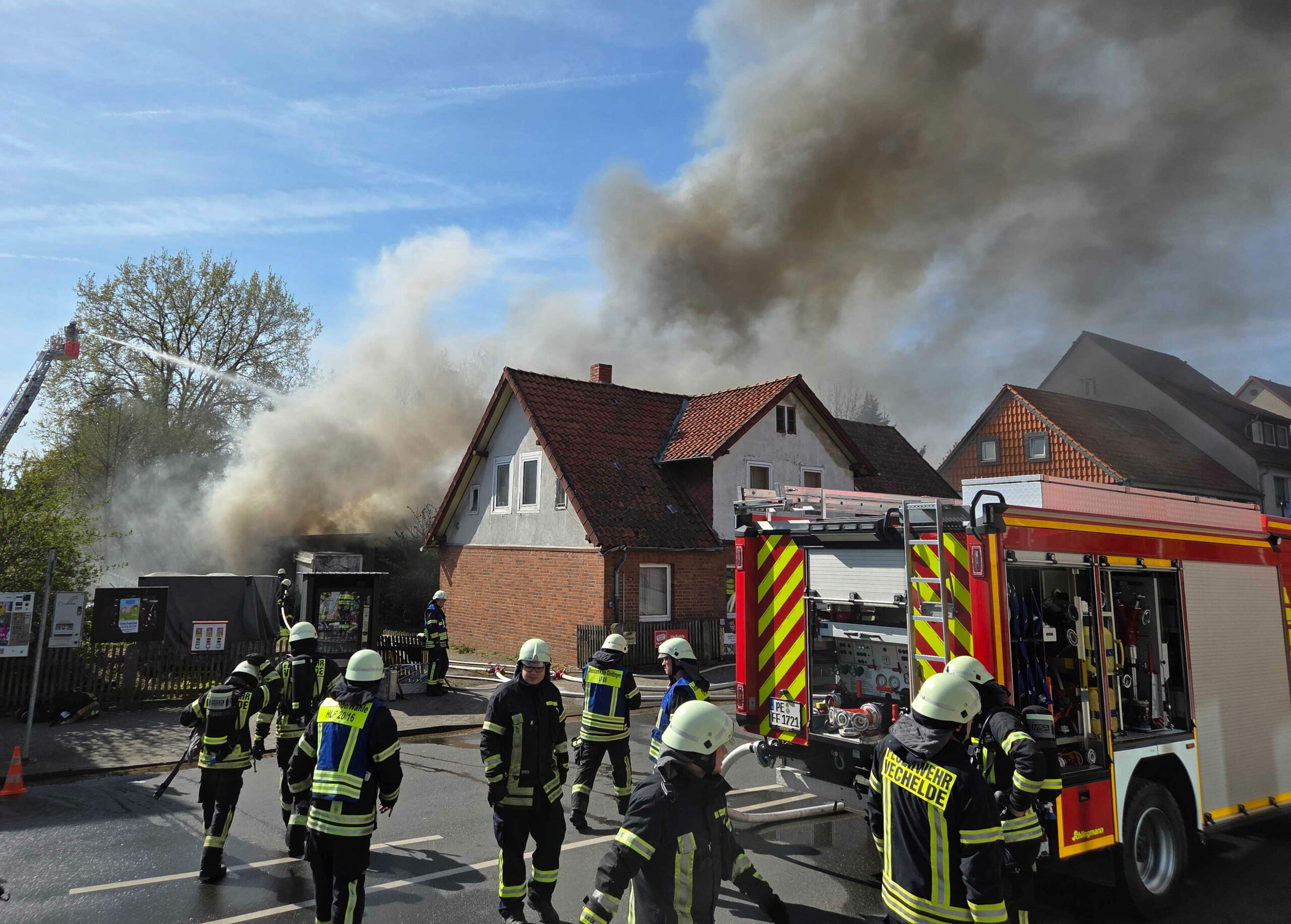 Großbrand in Vechelde