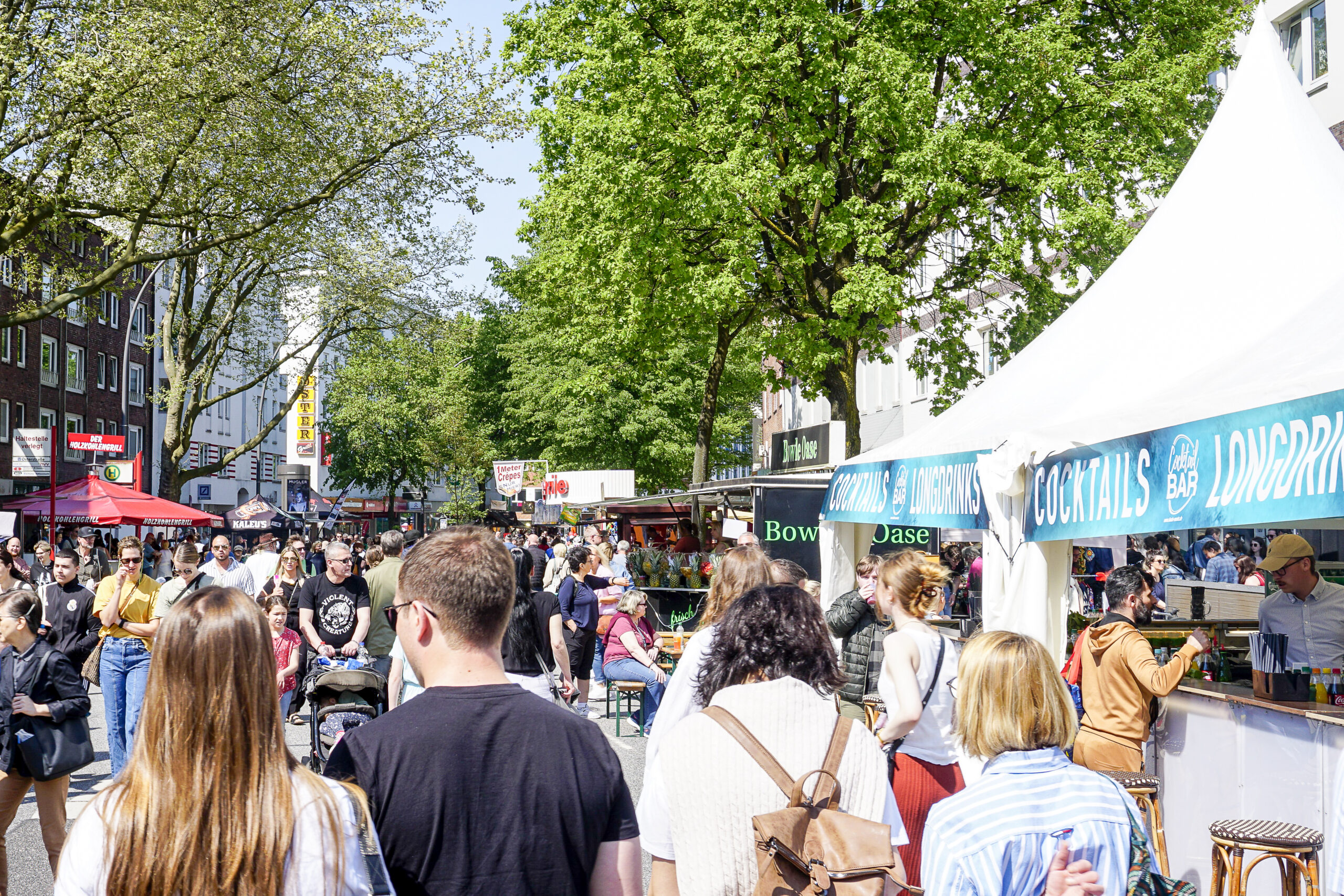 Das Osterstraßenfest Das Osterstraßenfest kann auch in diesem Jahr nicht stattfinden (Archivbild).