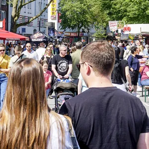 Das Osterstraßenfest kann auch in diesem Jahr nicht stattfinden (Archivbild).