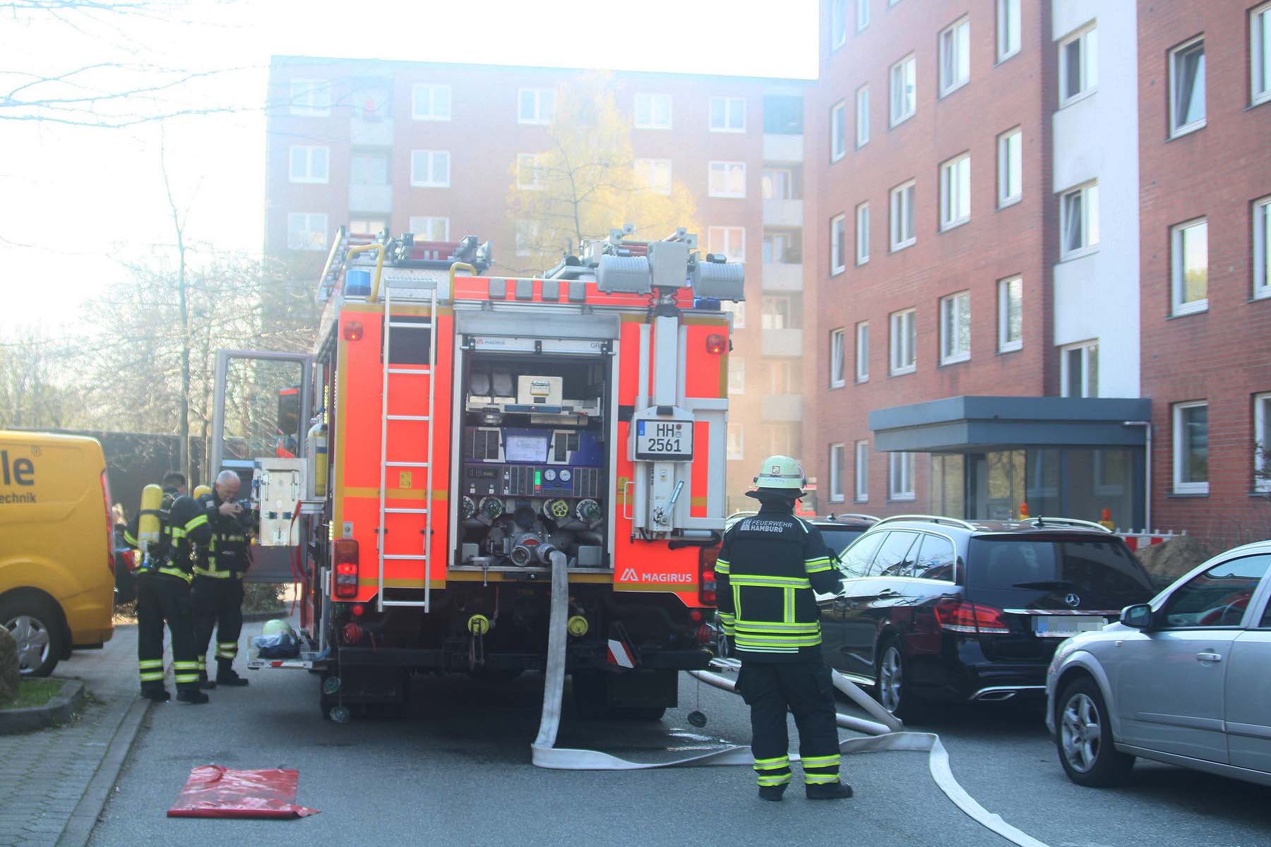 Nach diversen Brandeinsätzen binnen 12 Stunden. Feuer in Billstedt hält Retter in Atem