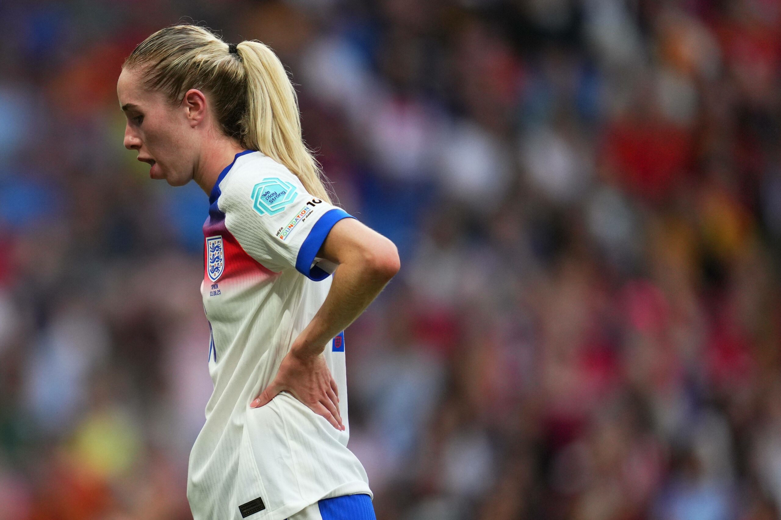 Missy Bo Kearns beim Nations-League-Spiel gegen Spanien