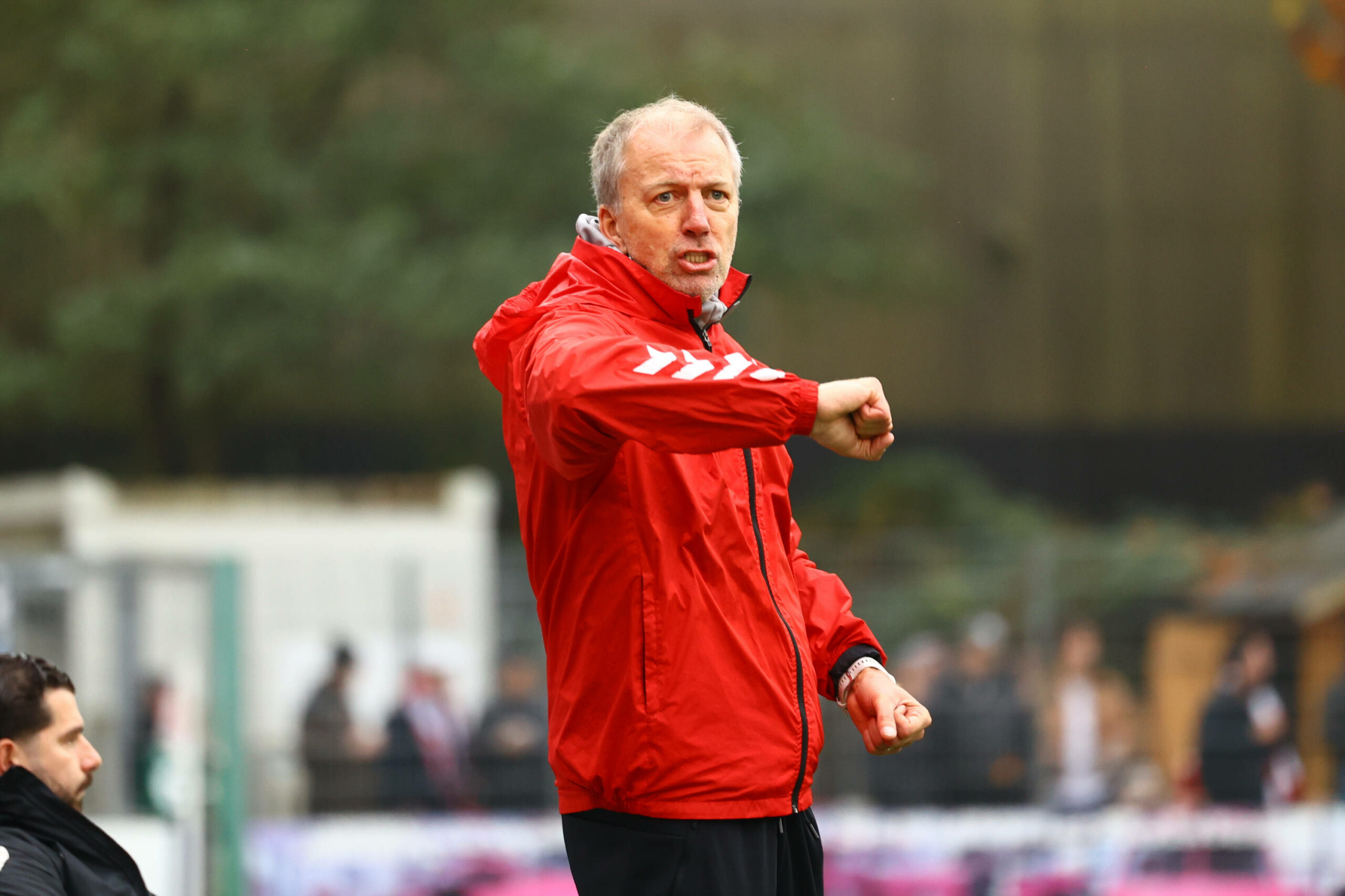 Altona-Trainer André Trulsen bei einem Spiel in der Regionalliga Nord