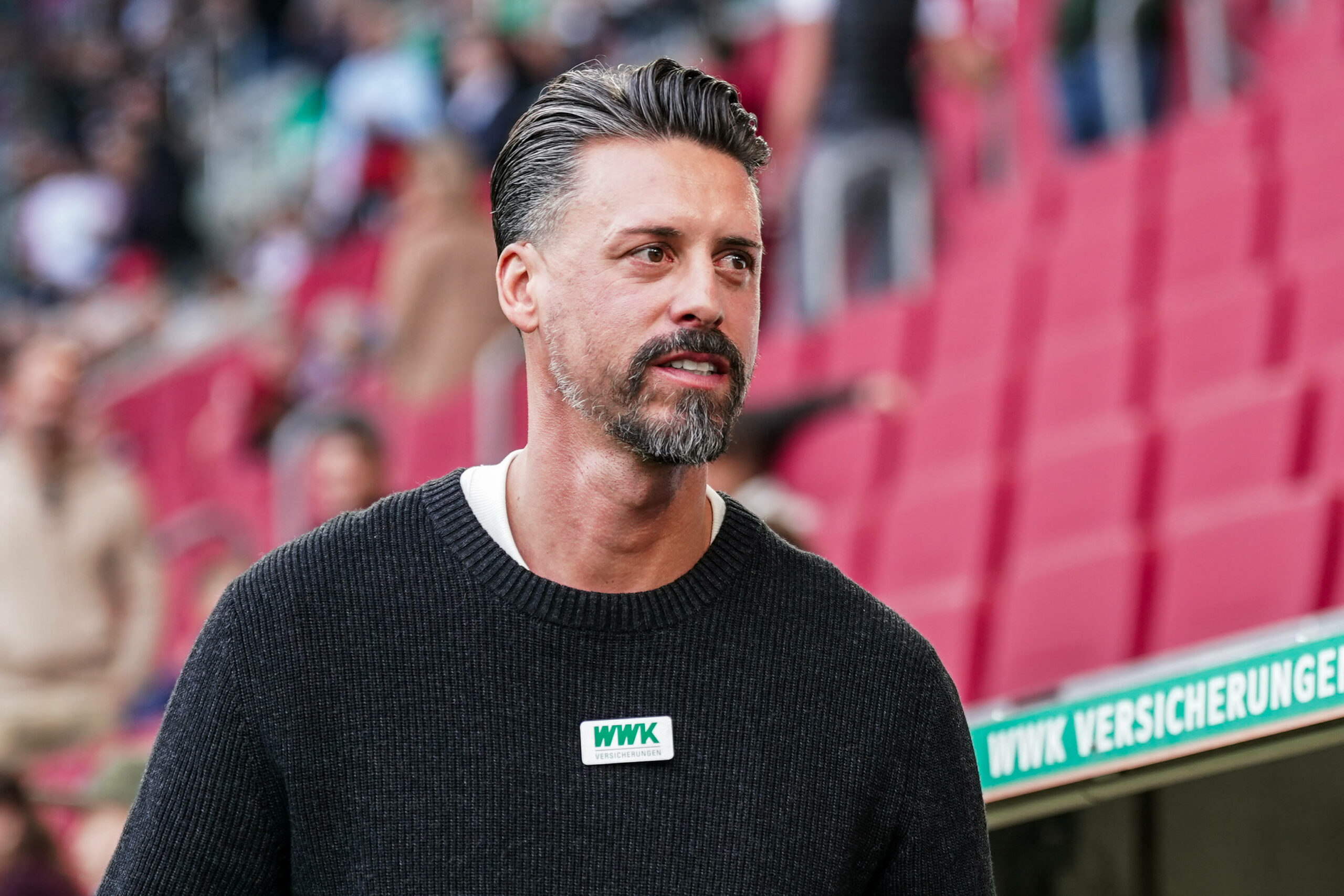 Sandro Wagner an der Seitenlinie