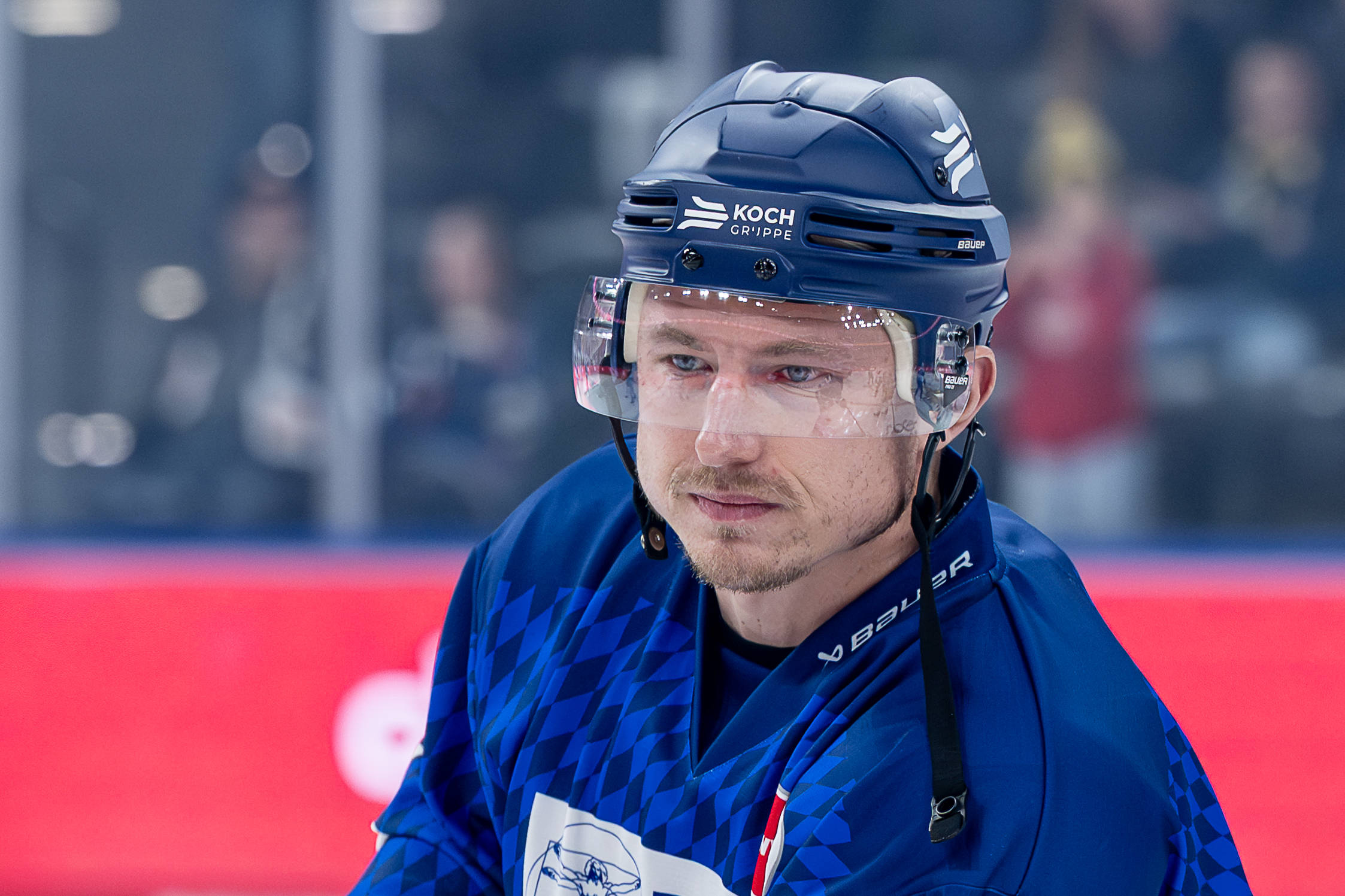 Marcel Brandt im Trikot der Straubing Tigers