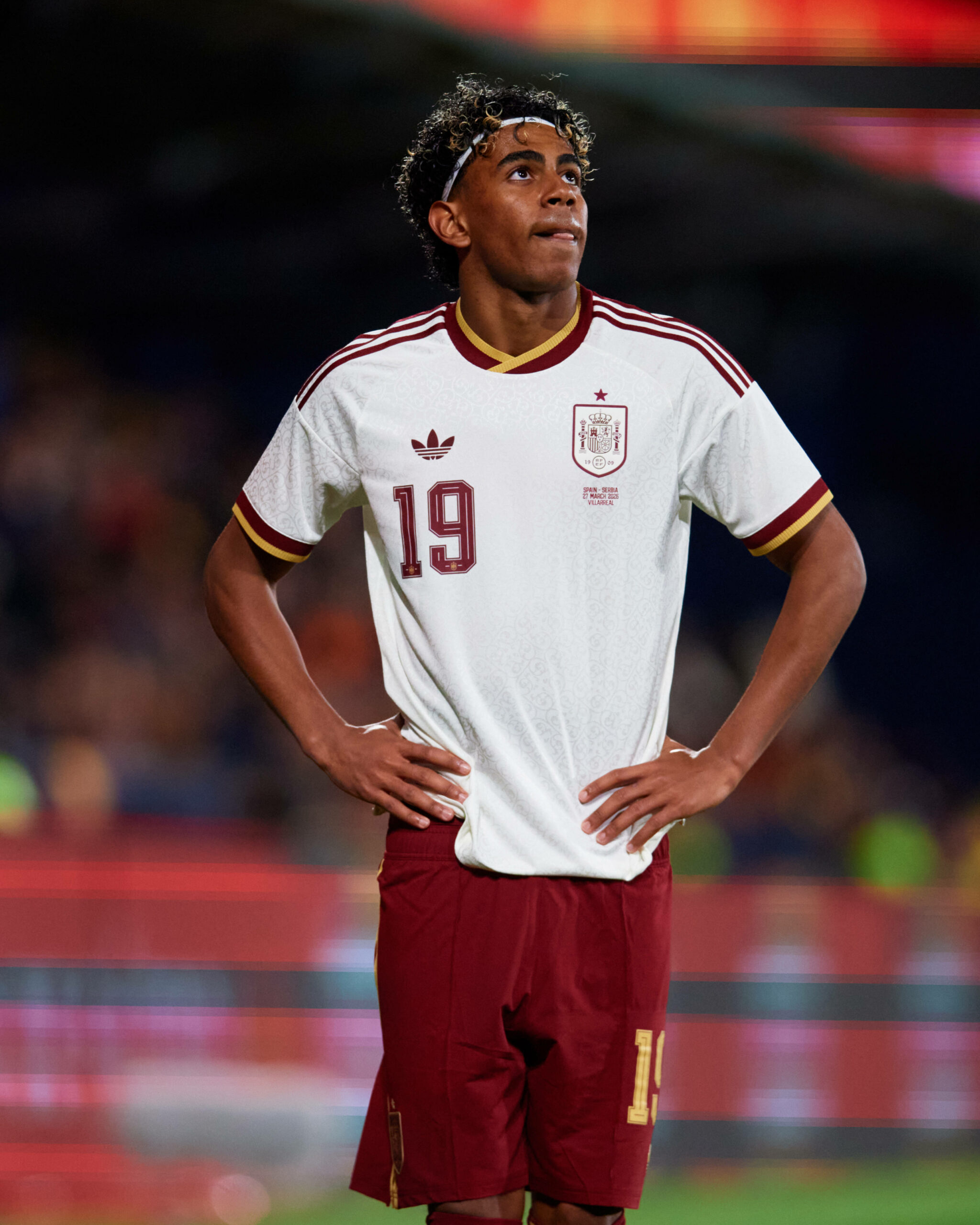 Lamine Yamal im Spanien Trikot