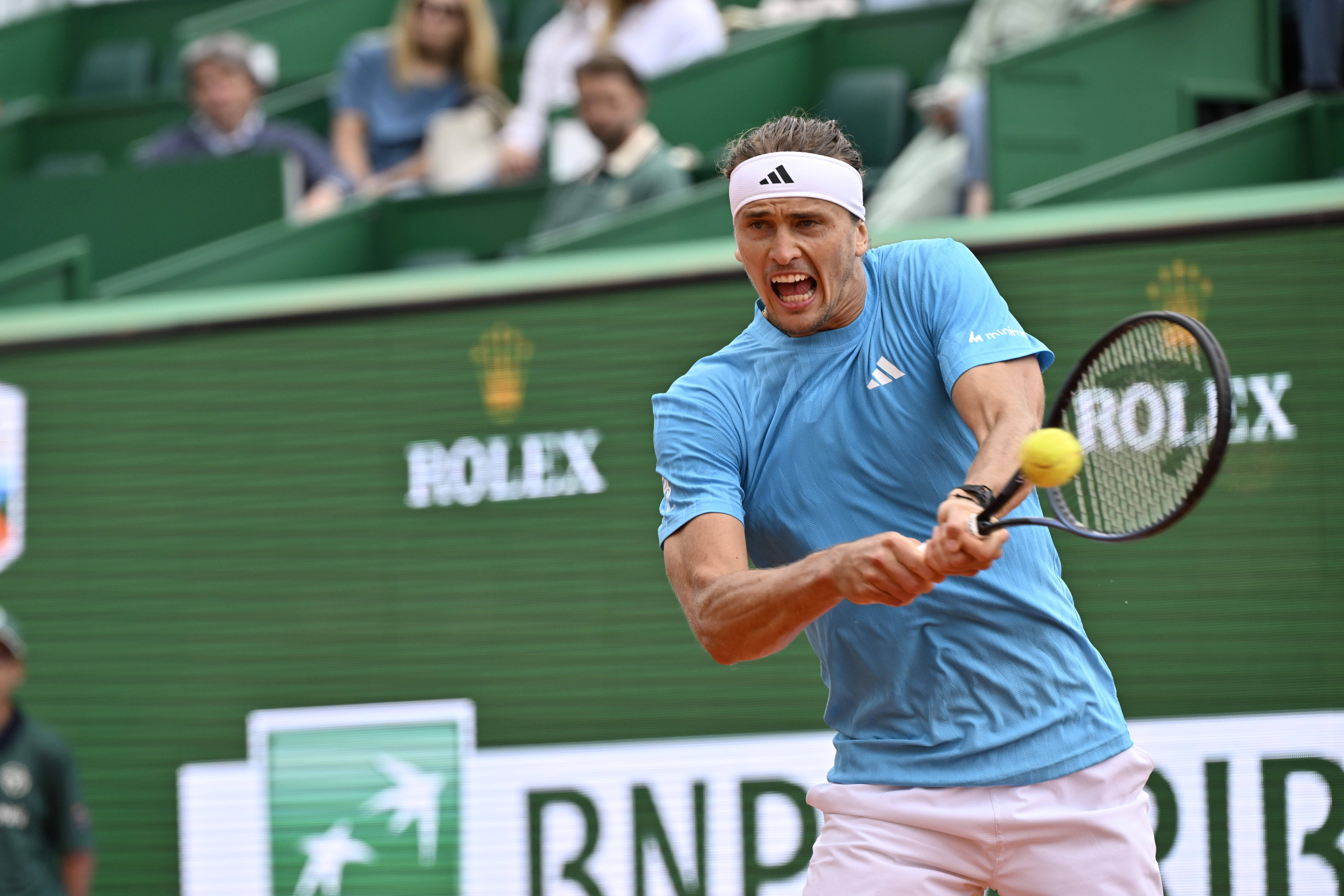 Alexander Zverev in Monte Carlo beim ATP-Turnier