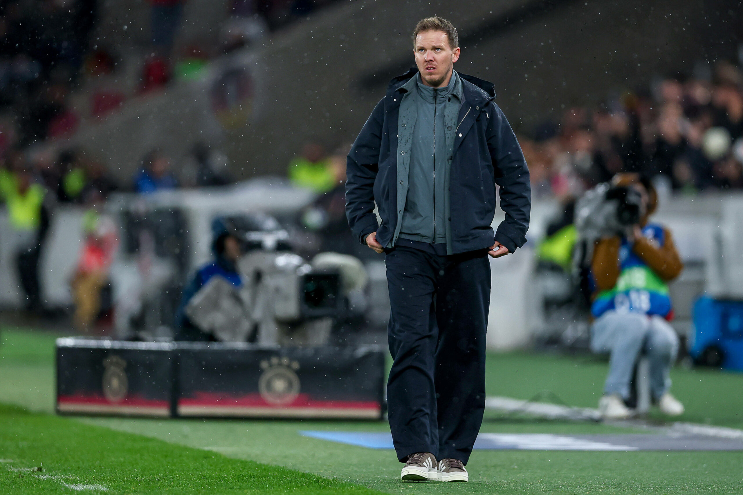 Julian Nagelsmann an der Seitenlinie