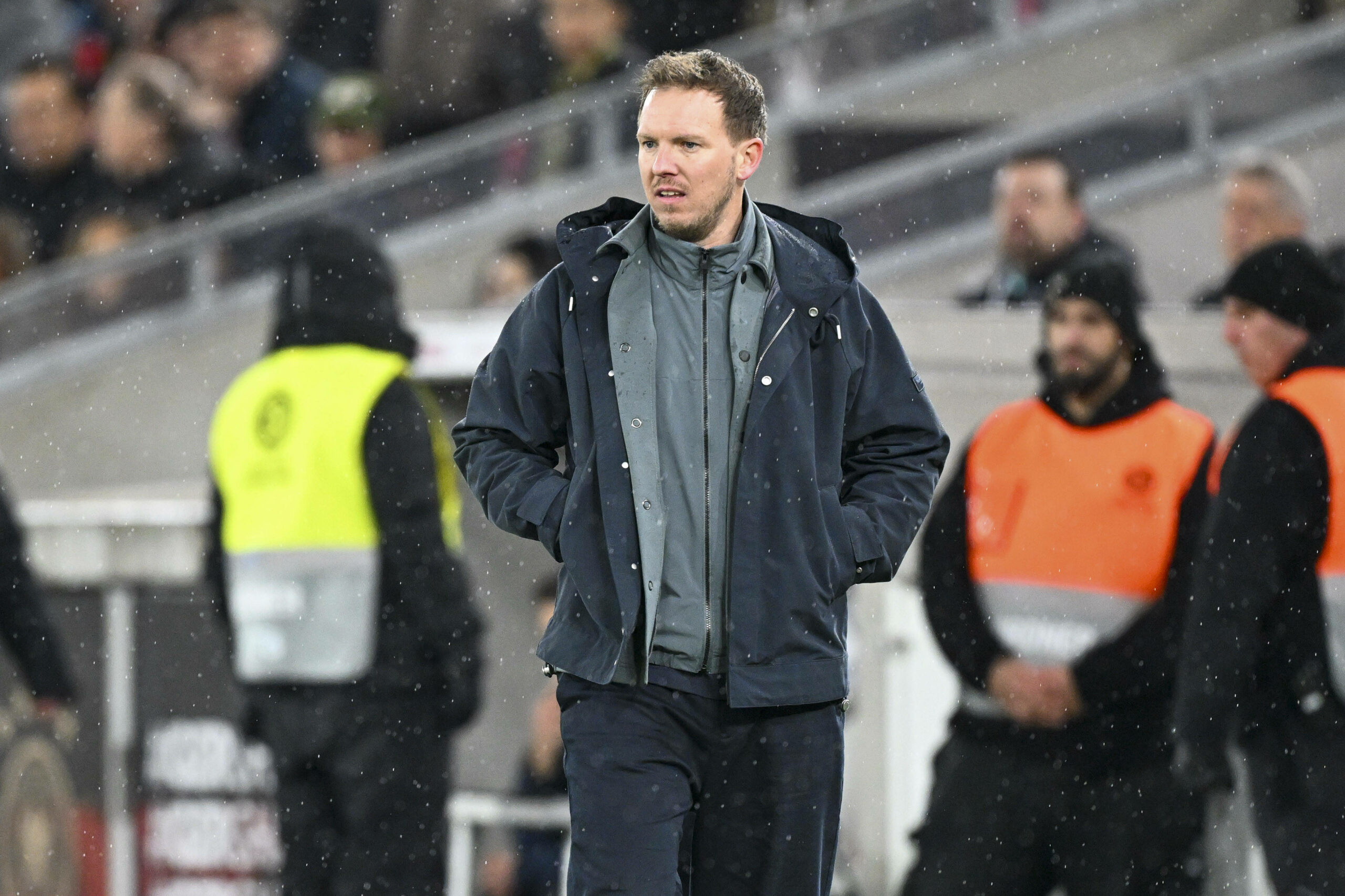 Julian Nagelsmann an der Seitenlinie