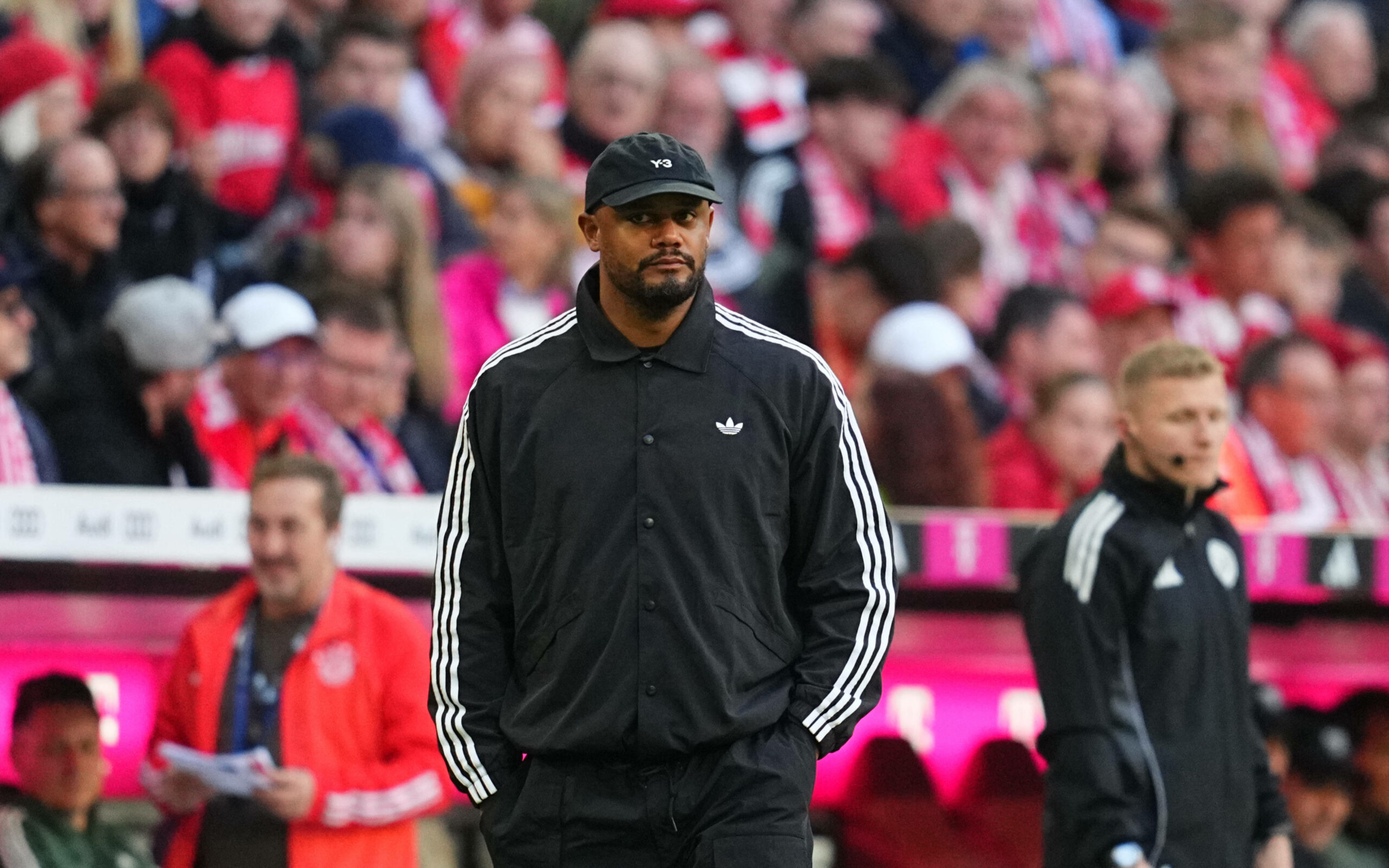 Vincent Kompany an der Seitenlinie