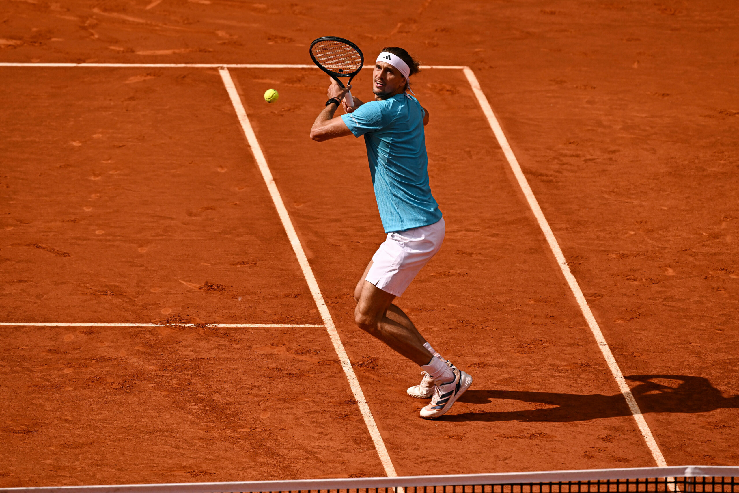 Alexander Zverev spielt Tennis