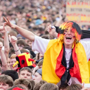 Fanmeile am Brandenburger Tor zur EM 2024