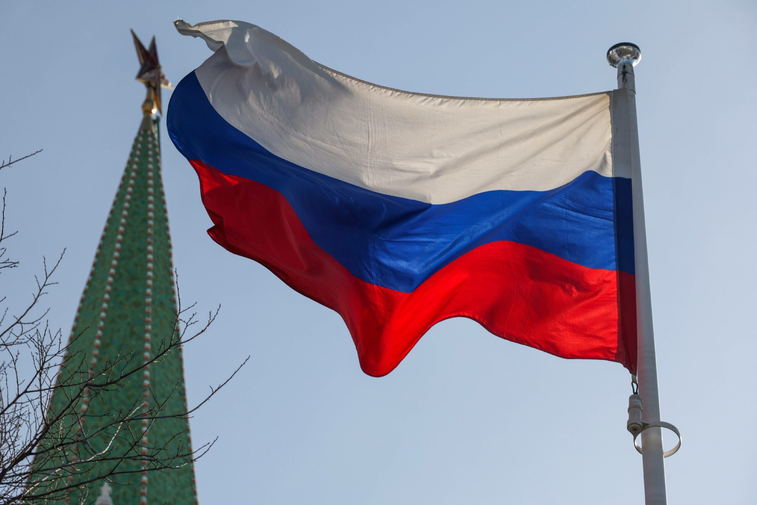 In Russland wurde eine Deutsche vom Geheimdienst festgenommen. Sie soll eine Bombe dabei gehabt haben.