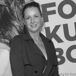 Die Hamburger Galeristin und Kunst-Agentin Jenny Falckenberg 2017 in Berlin.