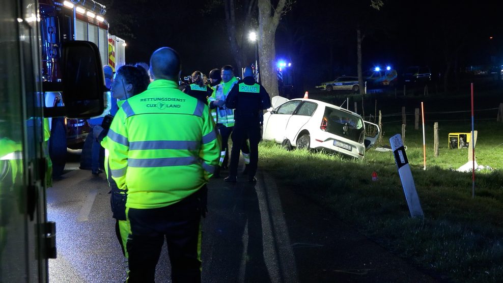 Die Unfallstelle in der Ortschaft Heeßel.