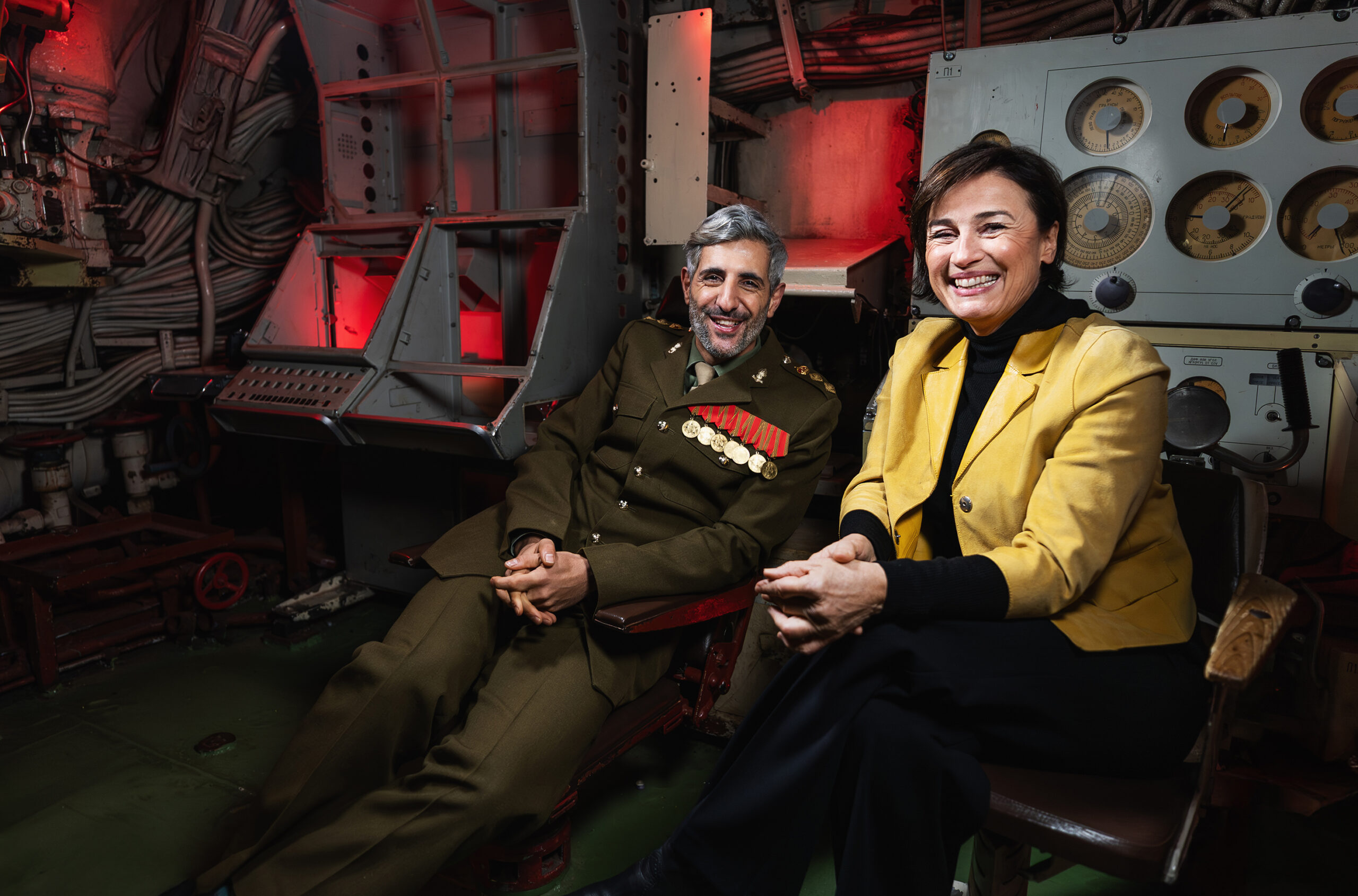 Käpt'ns Dinner - Michel Abdollahi und Sandra Maischberger