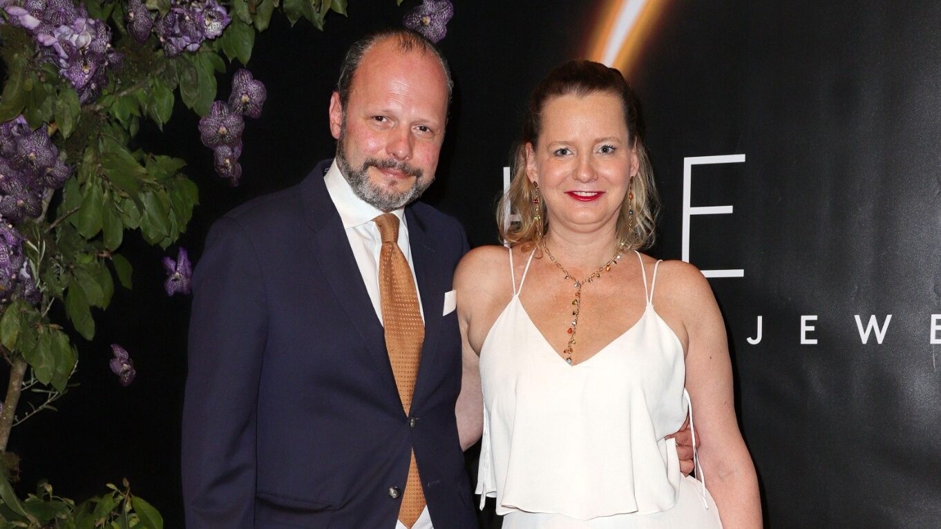 Alexander Franke und Jenny Falckenberg bei einem Event in Hamburg, 03.10.2021.