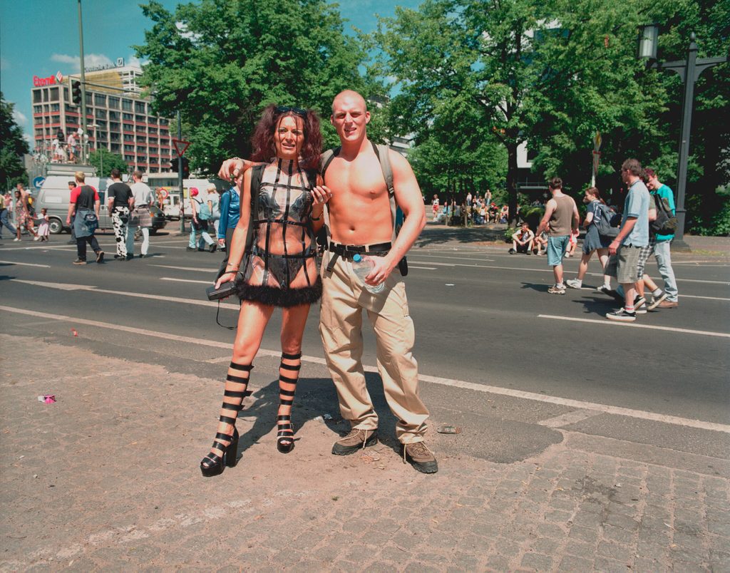 Raver auf der Loveparade