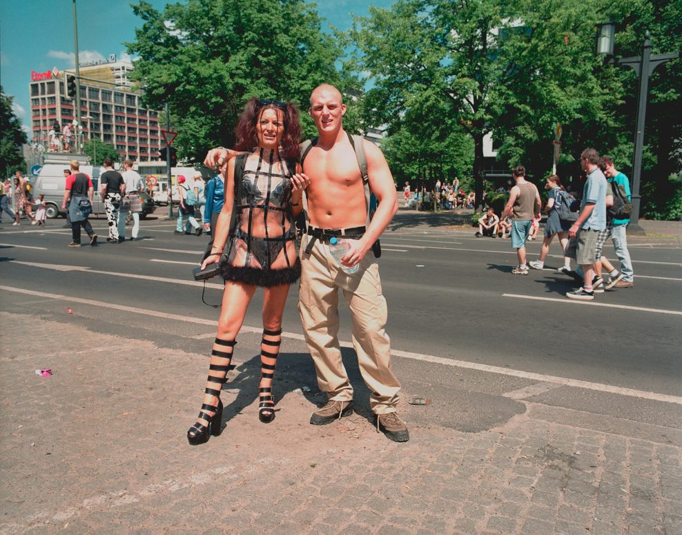 Raver auf der Loveparade