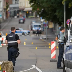 Polizei untersucht Tatort in Saarbrücken