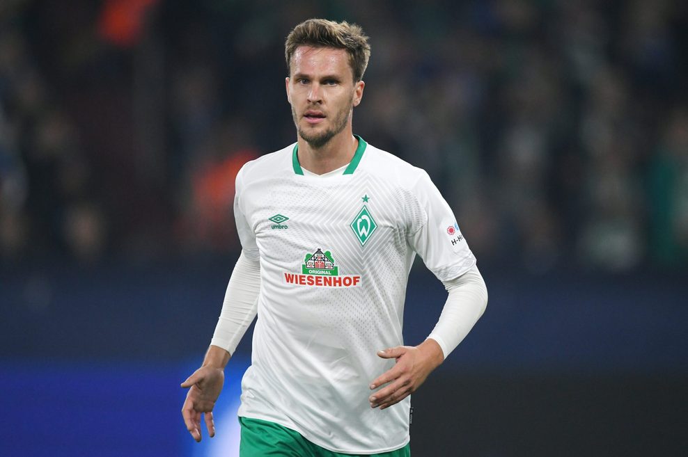 Sebastian Langkamp in einem Spiel für Werder Bremen