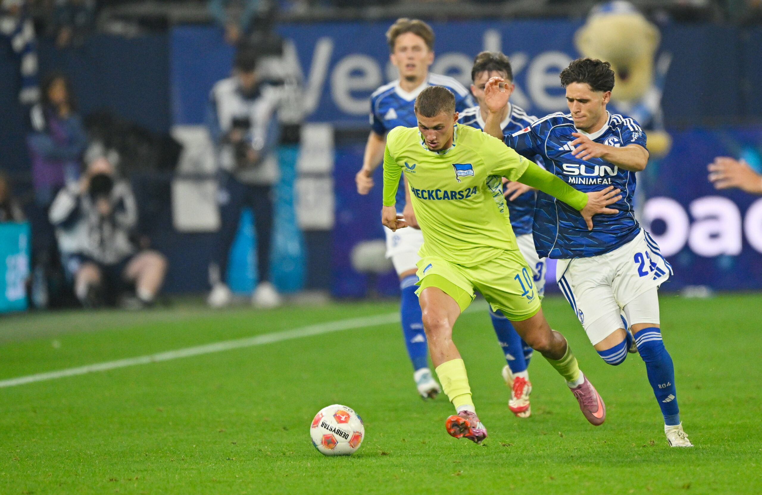 Hertha gegen Schalke