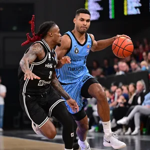 Kenneth Ogbe bei einem Spiel der Hamburg Towers
