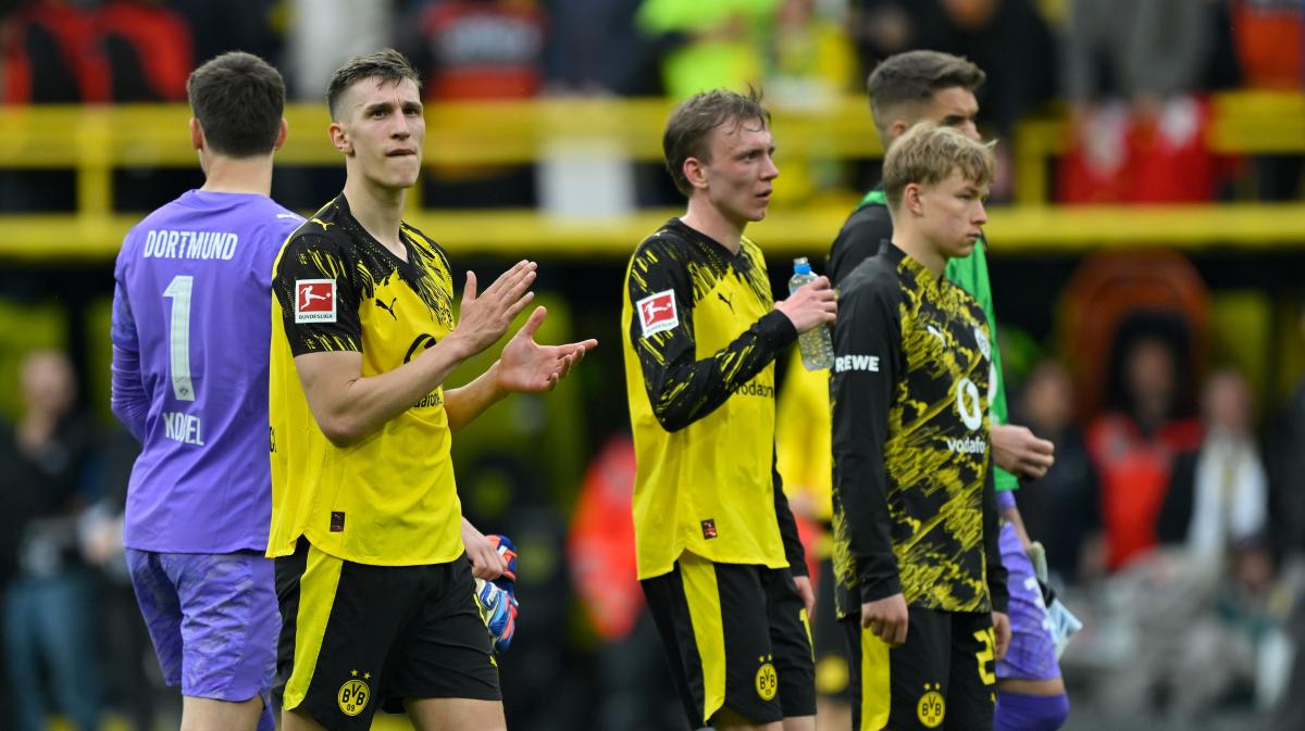 Nico Schlotterbeck nach der Heim-Niederlage gegen Bayer Leverkusen