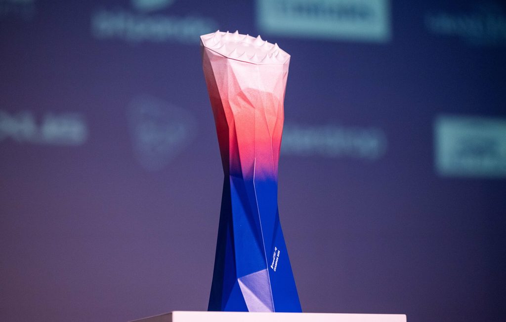 Die Siegertrophäe der Hamburg Open