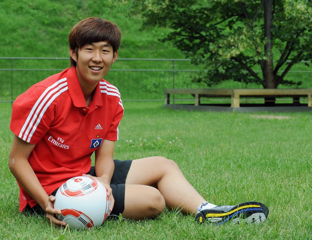 Heung-min Son als junger Spieler beim HSV
