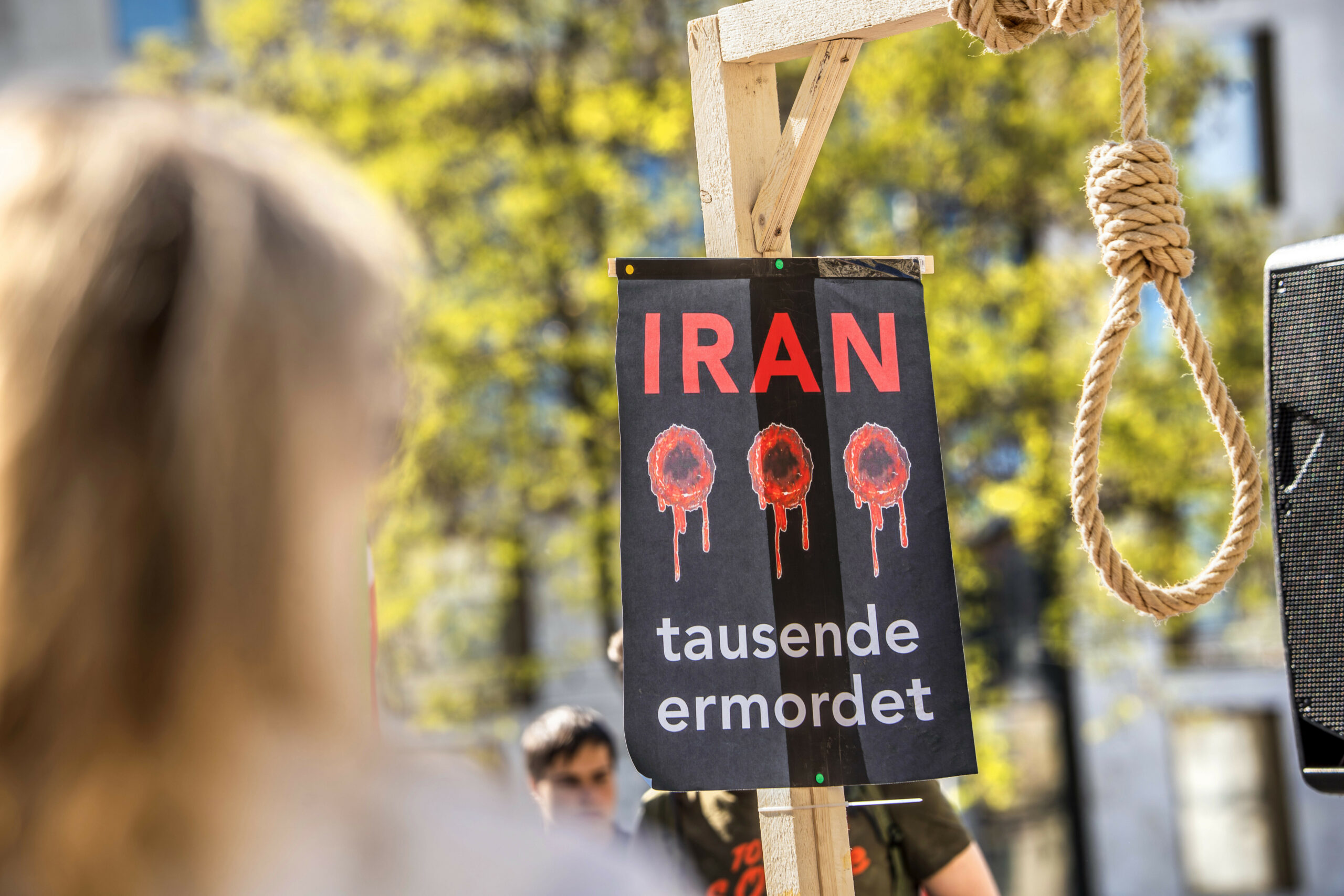 Iran Proteste München Hinrichtung