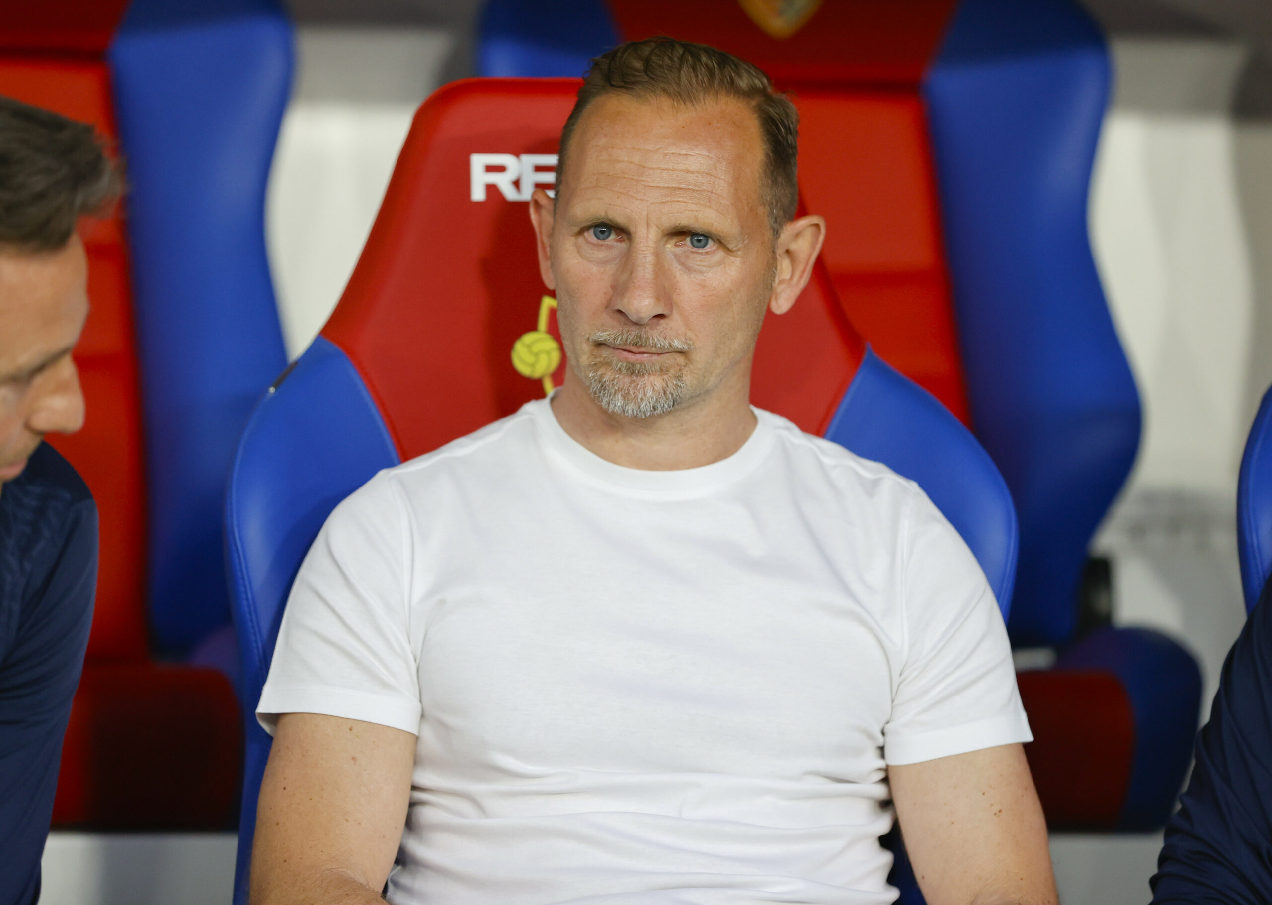 Mauro Lustrinelli auf der Bank